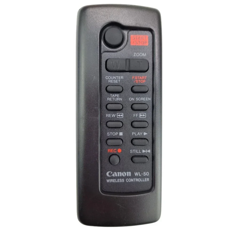 Canon WL-50 Remote Control Wireless For Camcorders Tested Works OEM Genuine